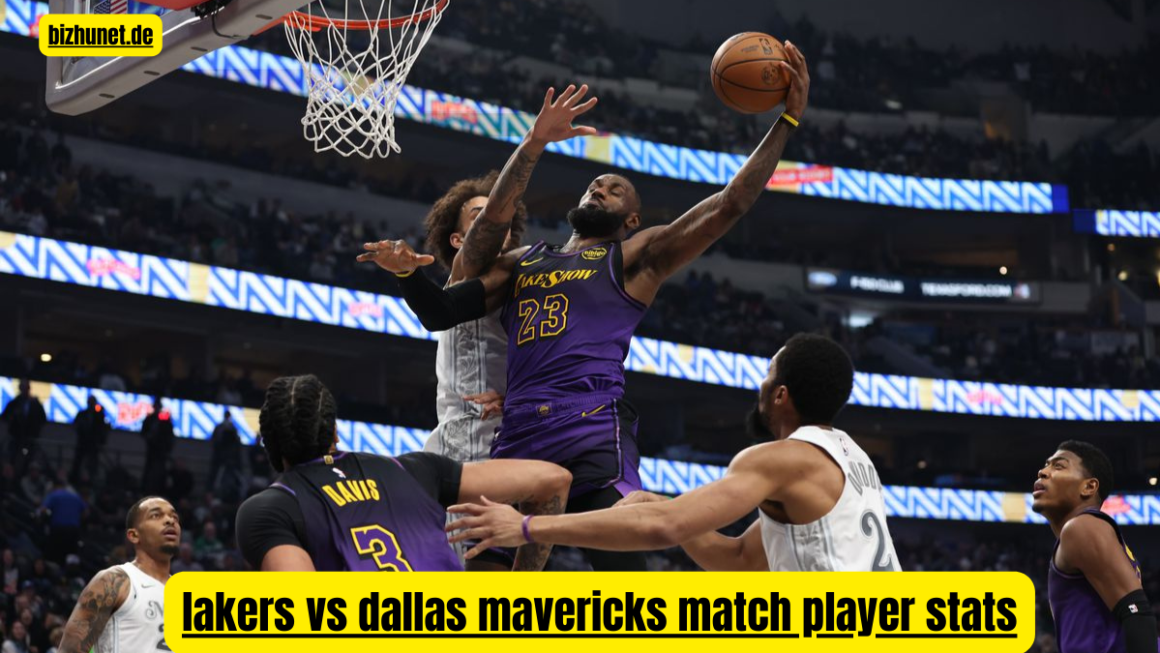 Lakers vs Dallas Mavericks Match Player Stats: A Deep Dive into the Key Performances