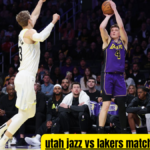 utah jazz vs lakers match player stats