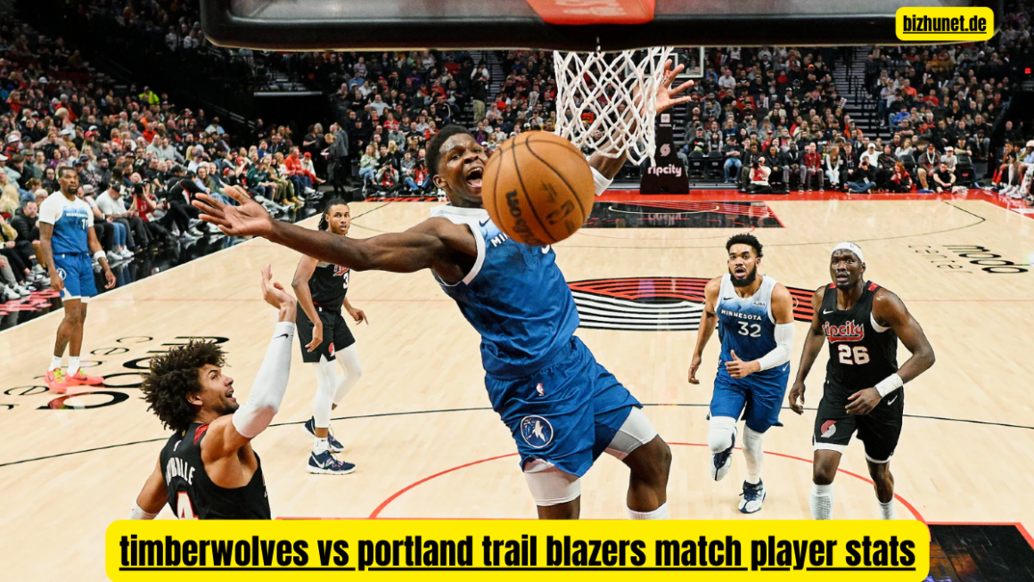 Timberwolves vs Portland Trail Blazers Match Player Stats